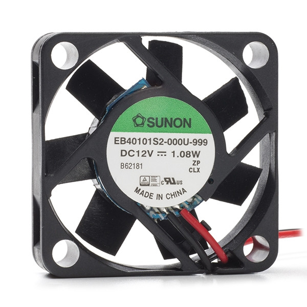 Sunon ventilator | 12V | 40x40x10 mm | axiaal BSS12D1040 DMO00020 - 1