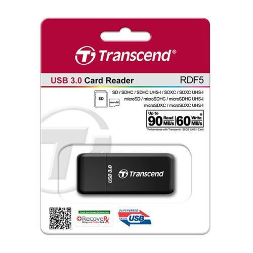 Transcend RDF5 USB 3.0 Card Reader ATR00058 - 1