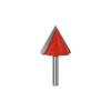 TwoTrees V-Groove Cutter 60°, 6 x 32 x 60 mm DAR02454 - 1