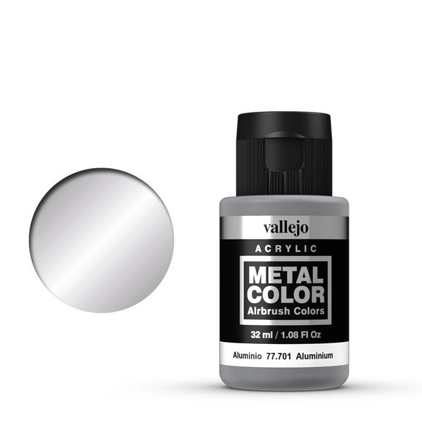 Vallejo Metaal kleur Aluminium 32 ml 77701 DAR01078 - 1