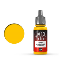 Vallejo acrylverf Gold yellow 17 ml 72007 DAR01065