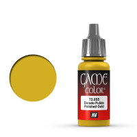 Vallejo acrylverf Polished gold 17 ml 72055 DAR01074
