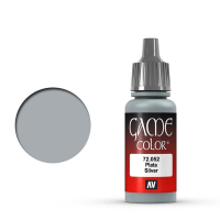 Vallejo acrylverf Silver 17 ml 72052 DAR01077