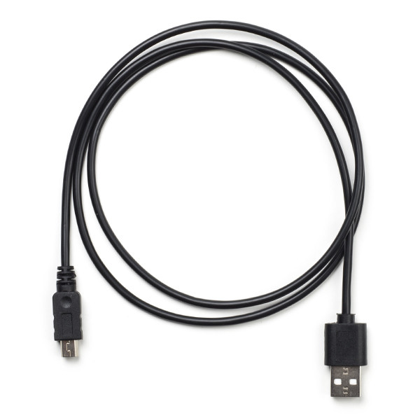 Valueline USB A naar mini USB kabel | 1 meter | USB 2.0 (Zwart) K010202036 DDK00122 - 1