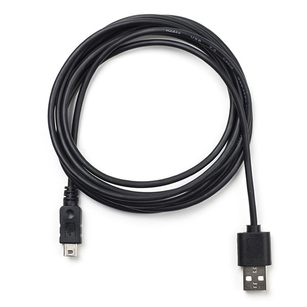 Valueline USB A naar mini USB kabel | 2 meter | USB 2.0 (Zwart) K010202037 DDK00123 - 1