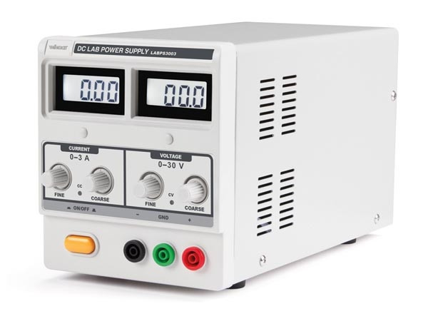 Velleman Labvoeding 0-30 VDC 0-3 A met LCD LABPS3003 DPS00007 - 1