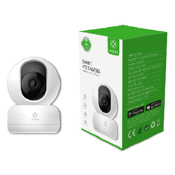 WOOX R4040 slimme PTZ camera voor binnen | Wit | 1080p LWO00047 - 1