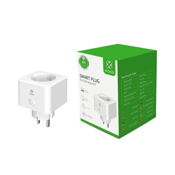 WOOX R6087 Smart Plug | Max. 3680W | Wit (NL) R6087 LWO00065 - 1