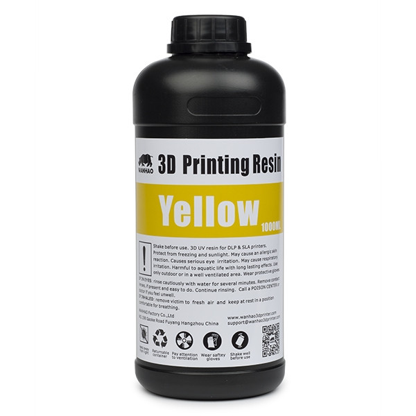 Wanhao UV resin geel 1000 ml  DLQ02017 - 1