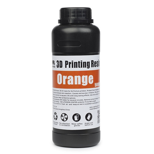 Wanhao UV resin oranje 500 ml  DLQ02008 - 1