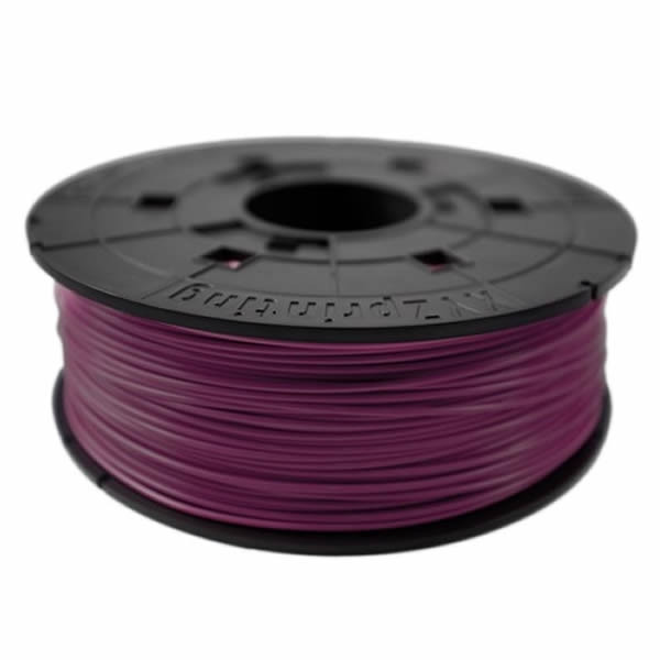 XYZprinting 1,75 mm filament ABS druif paars 0,6 kg (Cartridge) RF10XXEUZVH DFA05025 - 1