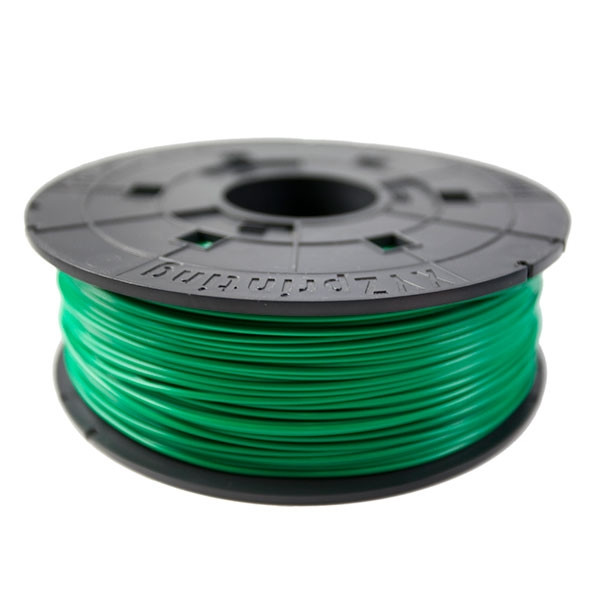 XYZprinting 1,75 mm filament ABS fles groen 0,6 kg (Cartridge) RF10XXEUZWK DFA05003 - 1