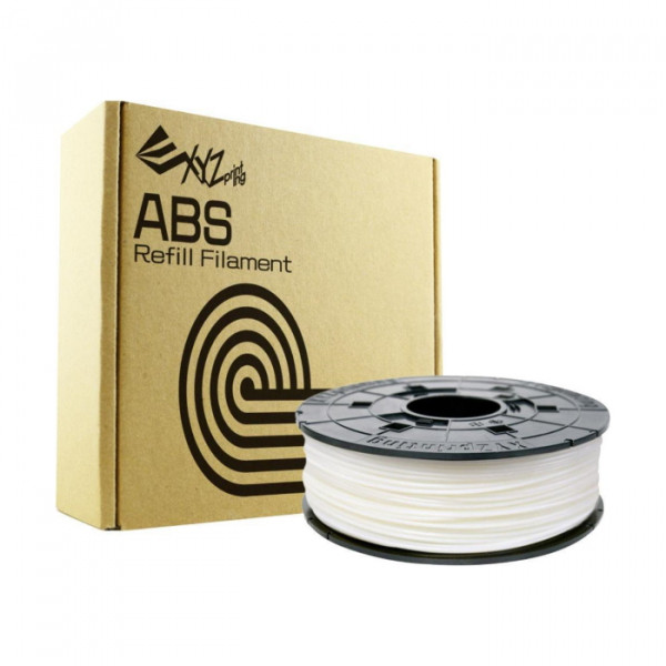 XYZprinting 1,75 mm filament ABS neutraal 0,6 kg (Refill) RF10BXEU01C DFP05035 - 1