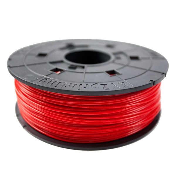 XYZprinting 1,75 mm filament ABS rood 0,6 kg (Cartridge) RF10XXEU03B DFA05004 - 1