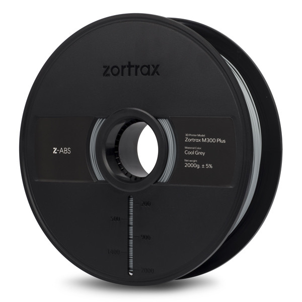 Zortrax Z-ABS filament Koel Grijs 1,75 mm 2 kg  DFP00084 - 1