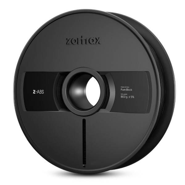 Zortrax Z-ABS filament Puur Zwart 1,75 mm 0,8 kg  DFP00085 - 1
