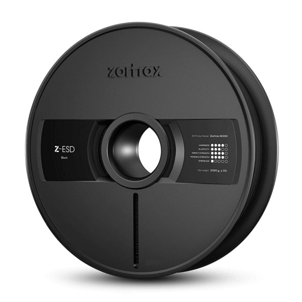 Zortrax Z-ESD filament Zwart 1,75 mm 2 kg  DFP00094 - 1