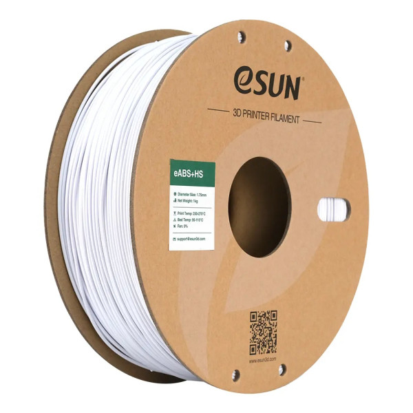 eSUN eABS+HS - Koud Wit - 1,75 mm - 1 kg DFE20363 - 1