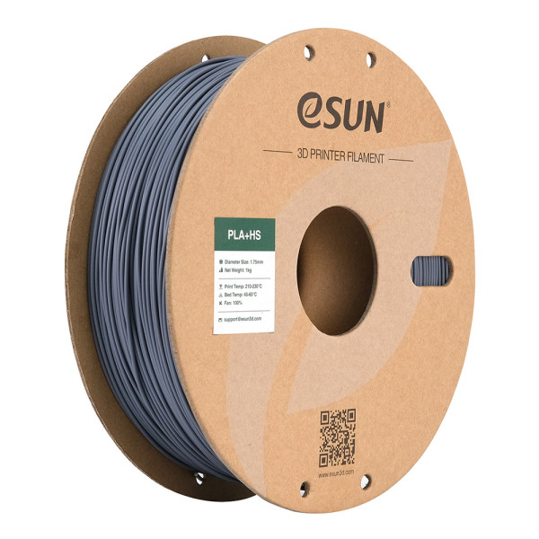 eSUN ePLA+HS - Grijs - 1,75 mm - 1 kg DFE20359 - 1