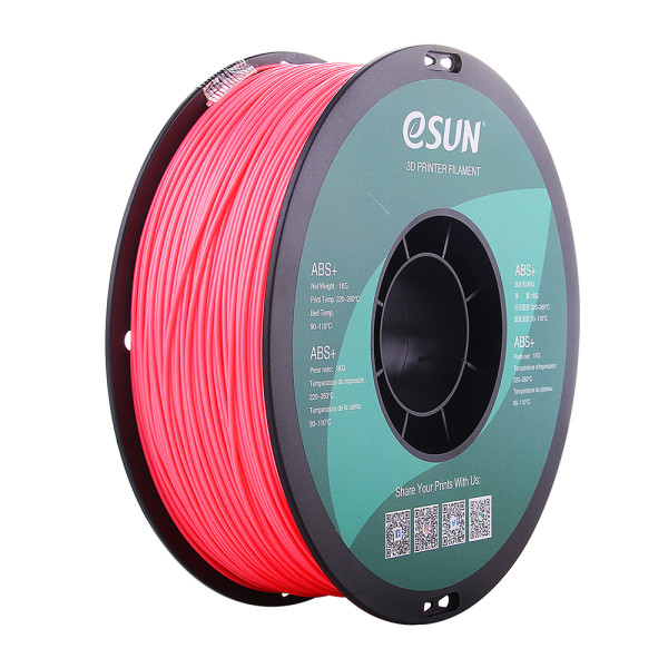 eSun ABS+ filament 1,75 mm Pink 1 kg  DFE20028 - 1