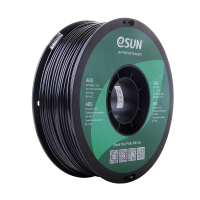 eSun ABS filament 2,85 mm Black 1 kg ABS285B1 DFE20013