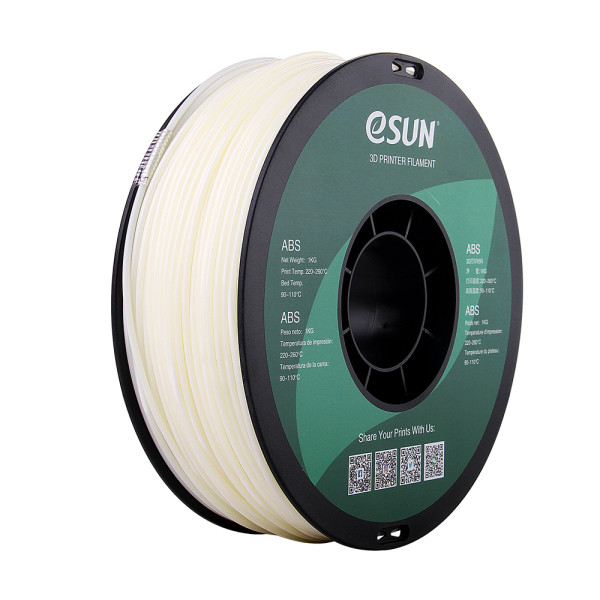 eSun ABS filament 2,85 mm Natural 1 kg DFE20010 - 1