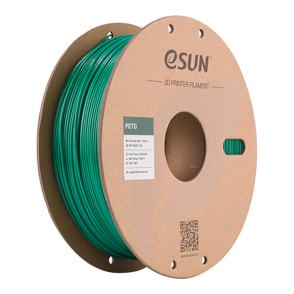 eSun PETG+ filament 1,75 mm Solid Green 1 kg DFE00068 - 1