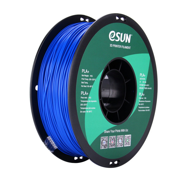 eSun PLA+ filament 1,75 mm Blue 1 kg PLA175U1 DFE20090 - 1