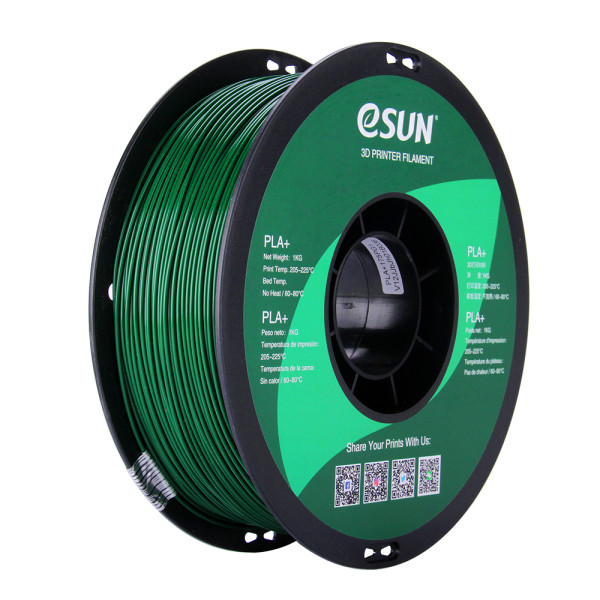 eSun PLA+ filament 1,75 mm Pine Green 1 kg PLA175PG1 DFE20092 - 1