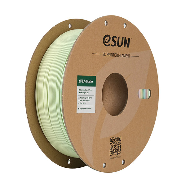 eSun PLA-Matte filament 1,75 mm Rainbow 1 kg ePLA-Matte175RB1 ePLA-Matte175RBA1 DFE20254 - 1