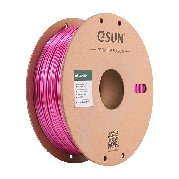 eSun eSilk-PLA filament 1,75 mm Violet 1 kg PLA-SK175O-VI1P1 DFE20204 - 1