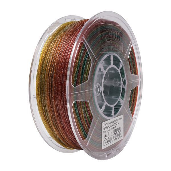 eSun eTwinkling filament 1,75 mm Rainbow 1 kg  DFE20265 - 1