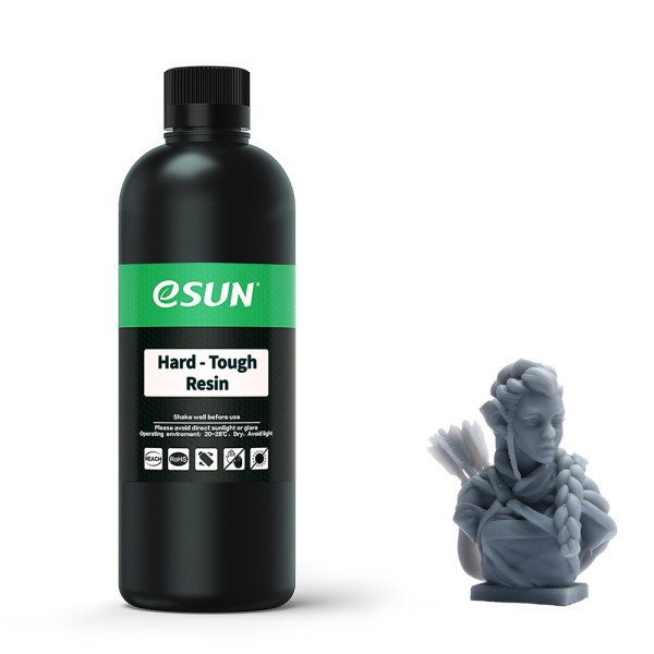 eSun hard tough resin Grijs 1 kg HARDTOUGHRESIN-H DFE20171 - 1