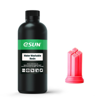 eSun water washable resin Rood 0,5 kg  DFE20185
