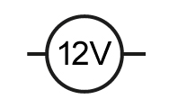 12V