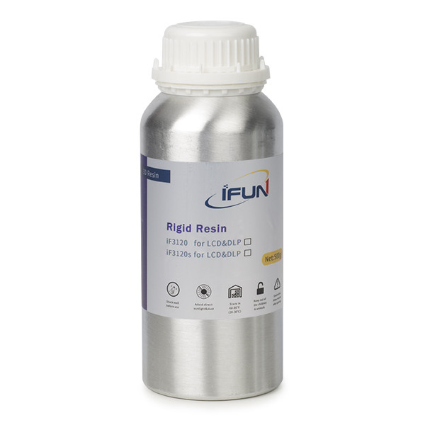 iFun LCD/DLP Basic rigid resin wit 0,5 kg iF3120W DLQ03012 - 1