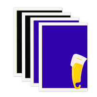 xTool Laser Engraving Marking Paper (4pcs) Black & Blue DAR03081