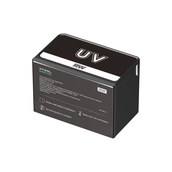 xTool Selected UV Ink - Rigid White(290ml) DAR03186 - 1