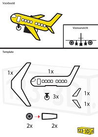 Nieuw 3D-pen Stencils, Sjablonen en voorbeelden ZD-61