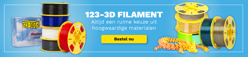 3D filament banner