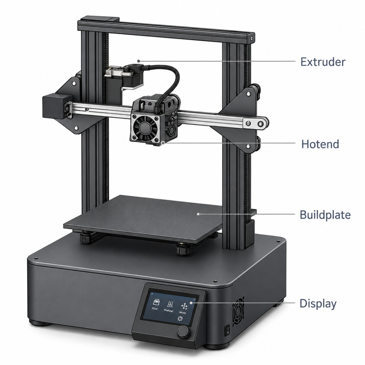 3D Printer met filament