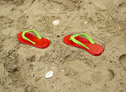 3D geprinte flip flops