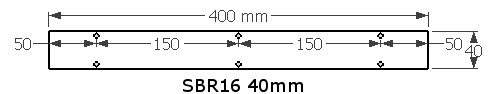 SBR16 40 cm