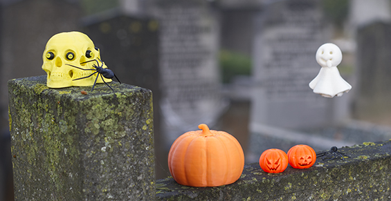 3D halloween decoraties