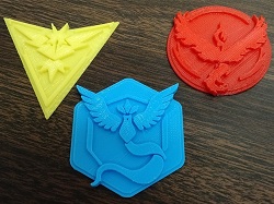 Pokemon team badges